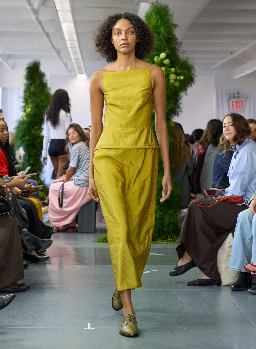 Chassis Hoop Strappy Dress | Tibi