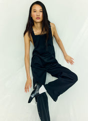 Compact Tech Knit Overalls | Tibi