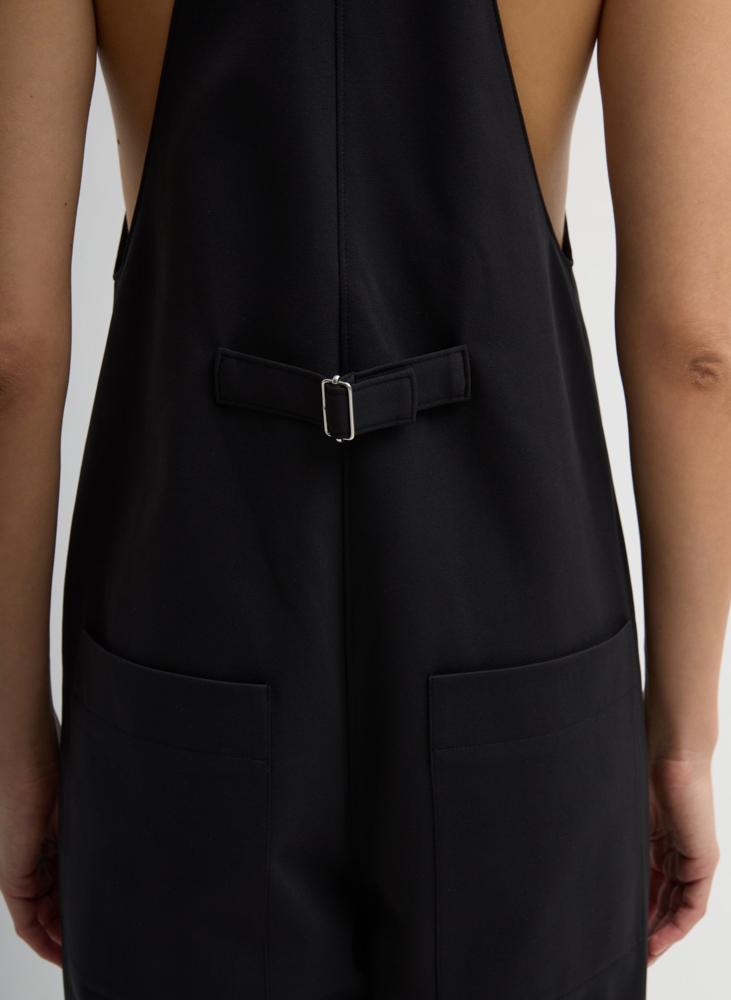 Compact Tech Knit Overalls | Tibi
