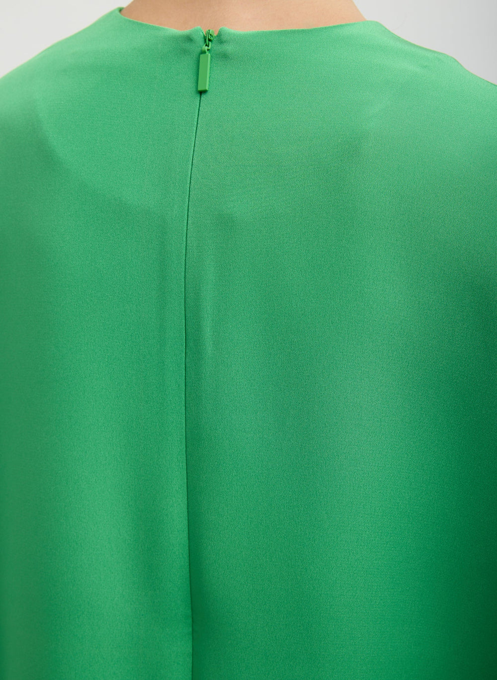 4-Ply Silk Long Sleeve Cocoon Dress | Tibi