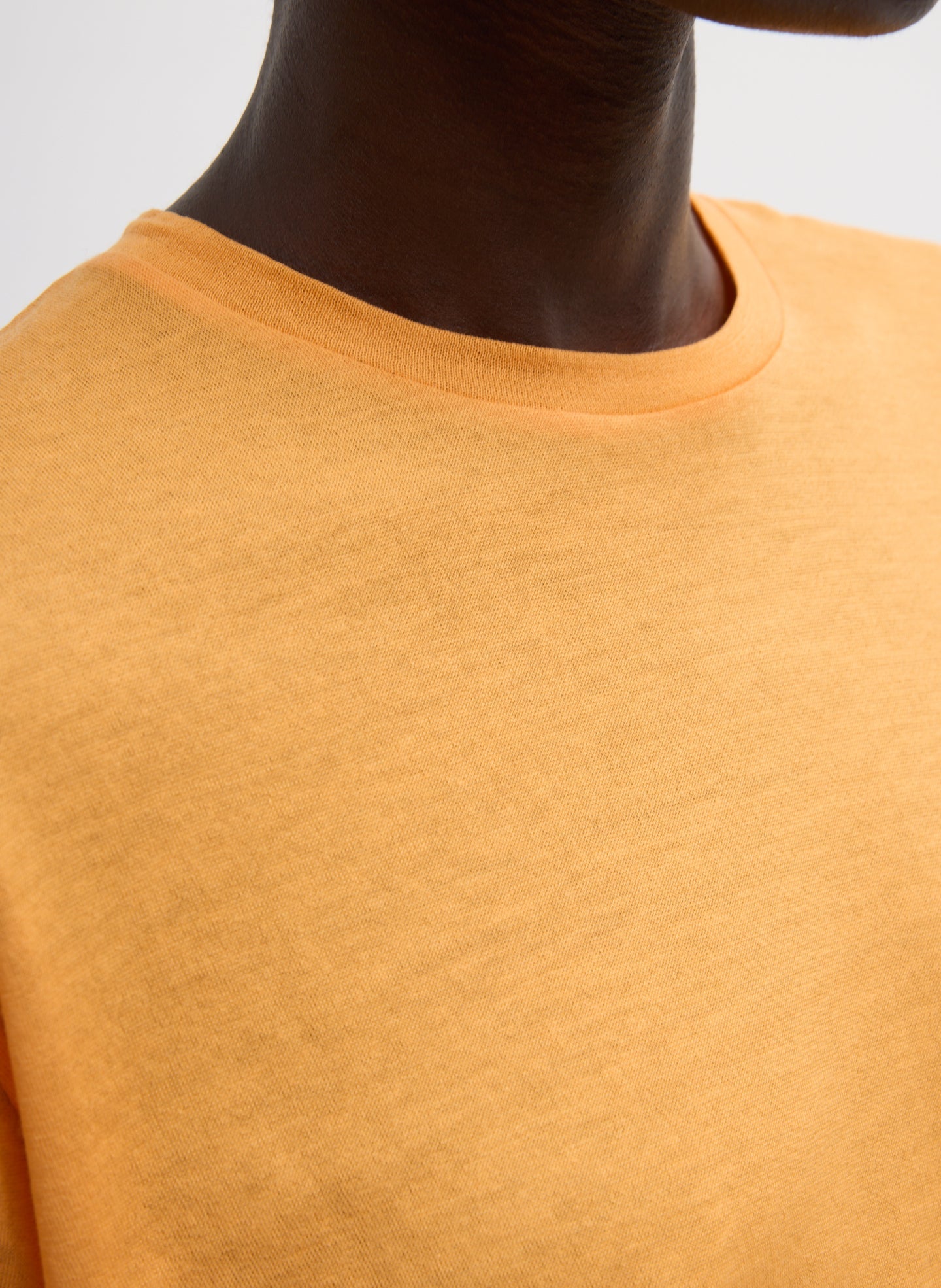 Sheer Crepe Knit Mock Unisex T-Shirt | Tibi