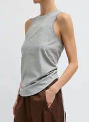Shirred Back Tank | Tibi