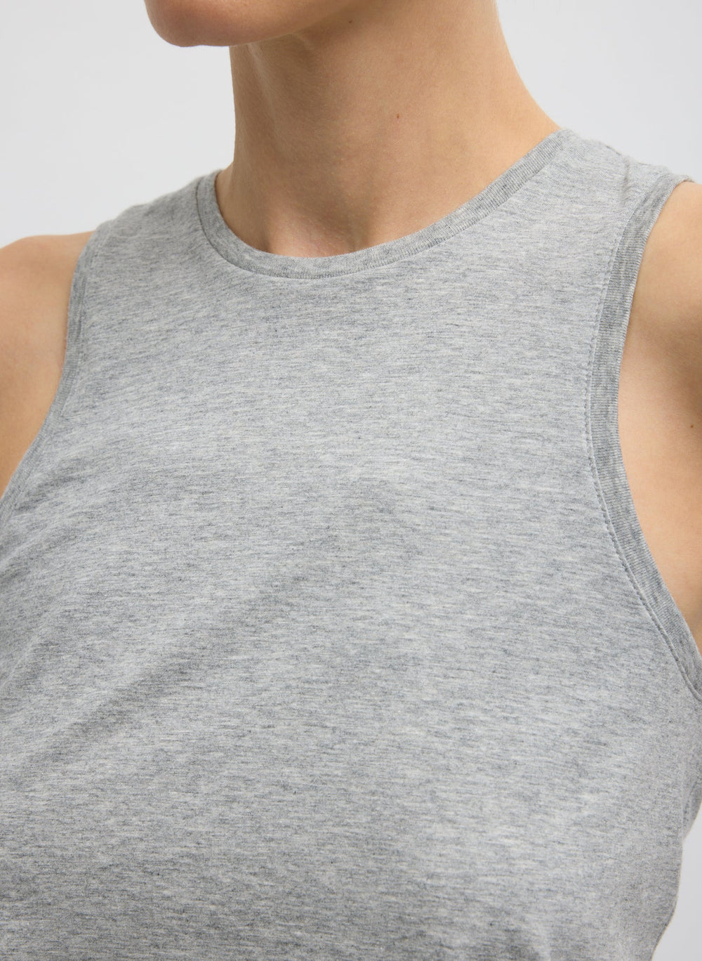 Shirred Back Tank | Tibi