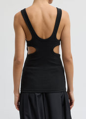 Ribbed Racerback Tank | Tibi