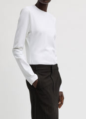 Compact Ultra Stretch Cut Out Back Top | Tibi