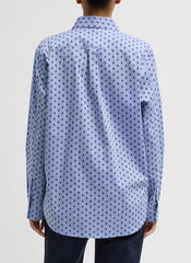 Flocked Oxford Classic Men's Shirt | Tibi