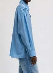 Ultra Light Silk Tencel Oversized Shirt | Tibi