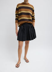 Summer Nylon Pull On Mini Skirt | Tibi