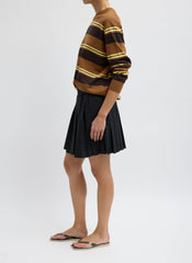 Summer Nylon Pull On Mini Skirt | Tibi