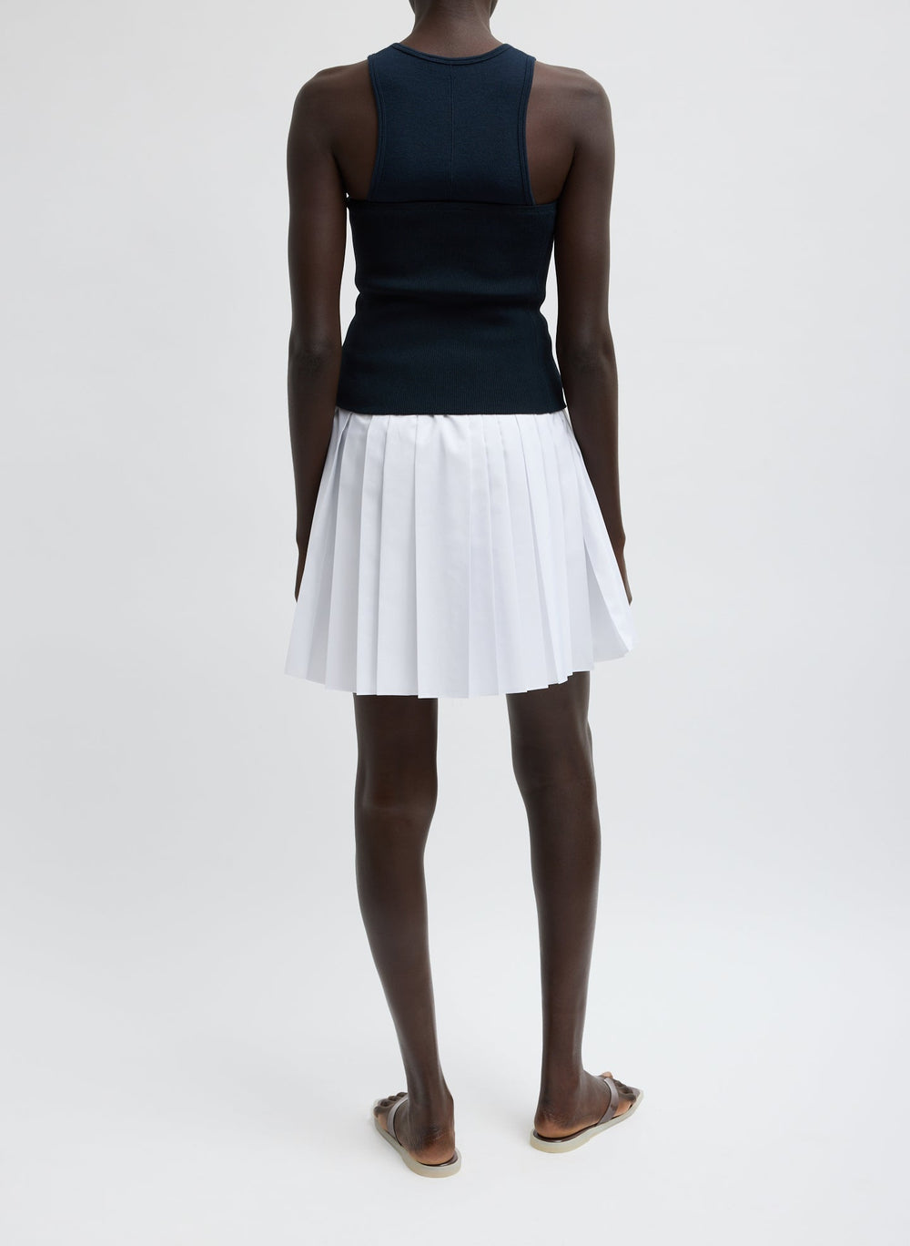 Summer Nylon Pull On Mini Skirt | Tibi