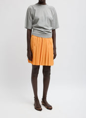 Summer Nylon Pull On Mini Skirt | Tibi