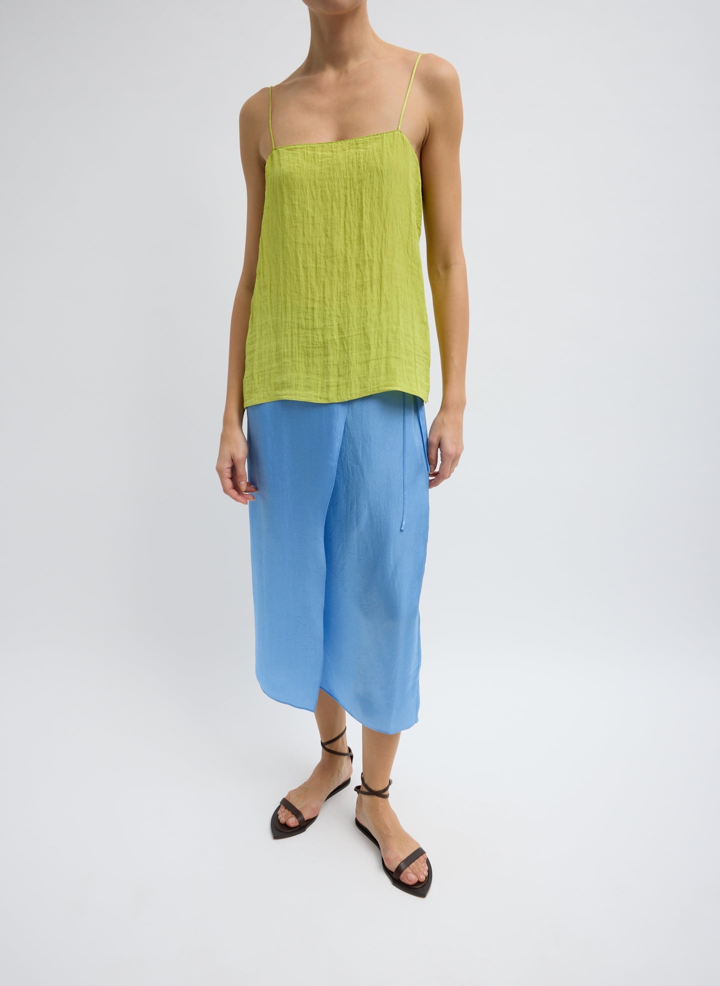 Summer Slip Wrap Skirt | Tibi