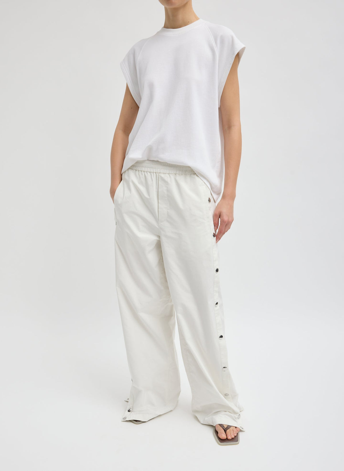 Nylon Snap Jogger | Tibi