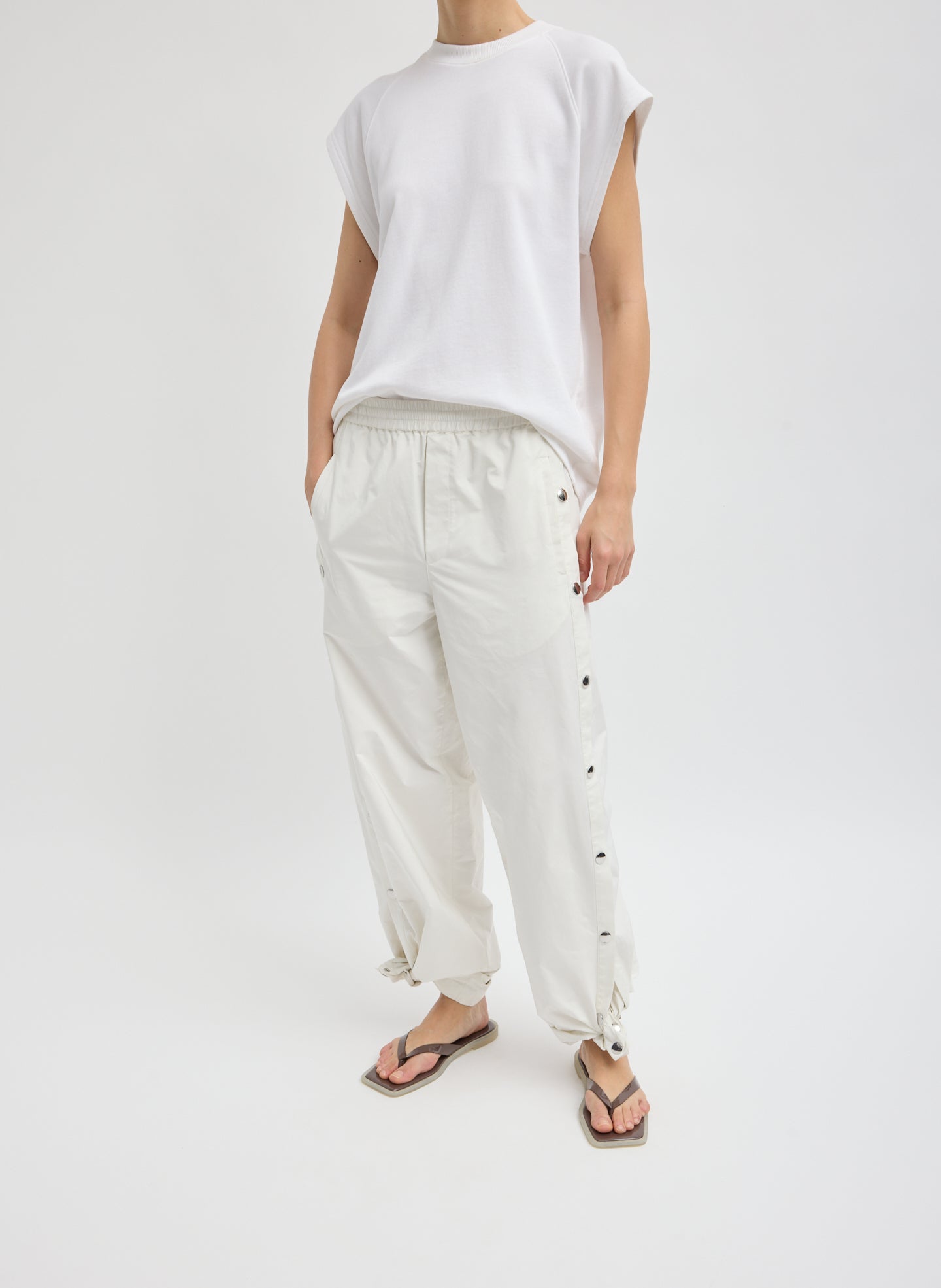 Nylon Snap Jogger | Tibi