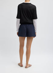 Menswear Crepon Pull On Shorts | Tibi