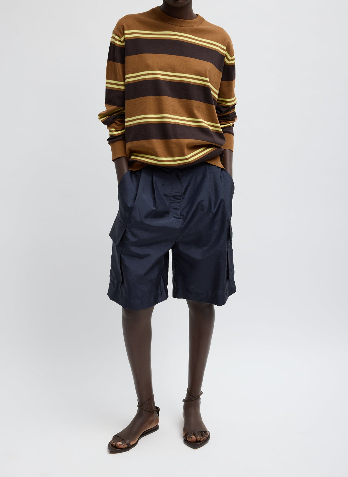 Crispy Nylon Stella Short | Tibi
