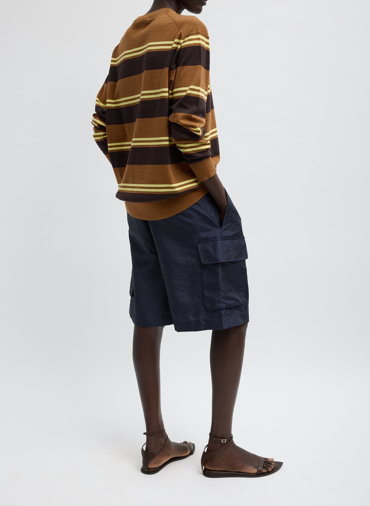 Crispy Nylon Stella Short | Tibi