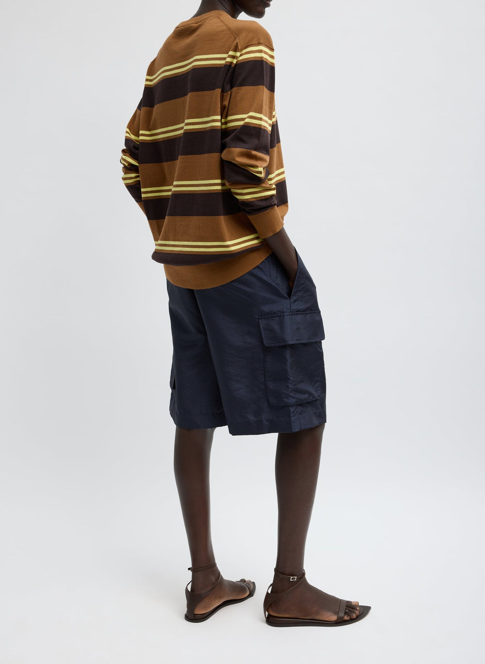 Crispy Nylon Stella Short | Tibi