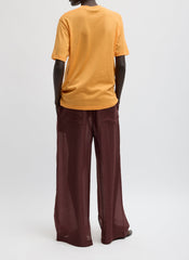 Summer Voile Stella Pant With Slit Detail | Tibi