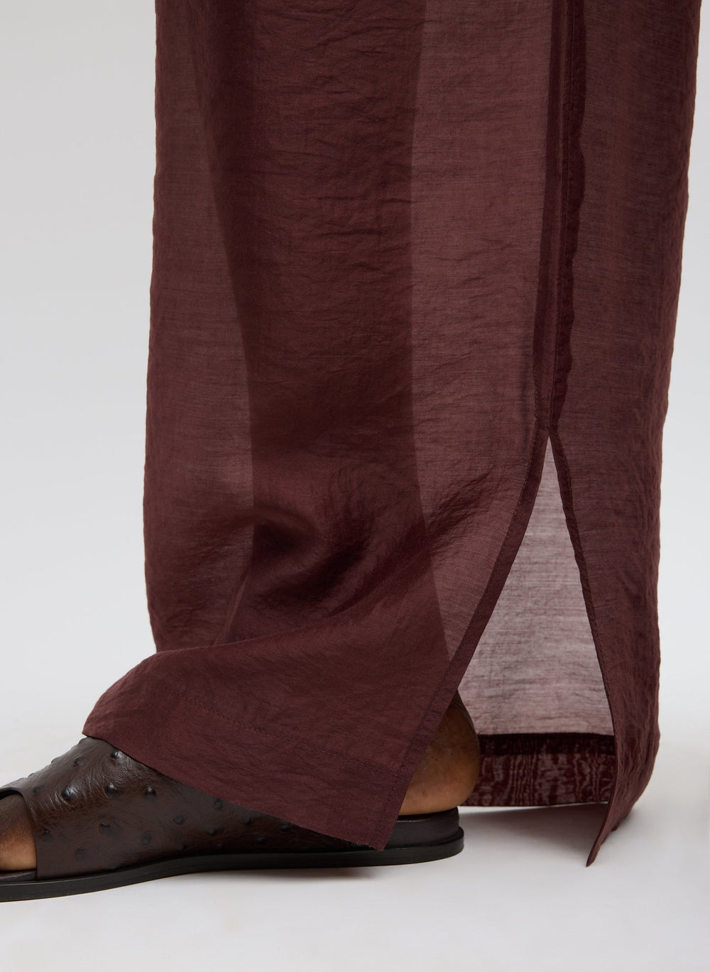 Summer Voile Stella Pant With Slit Detail | Tibi