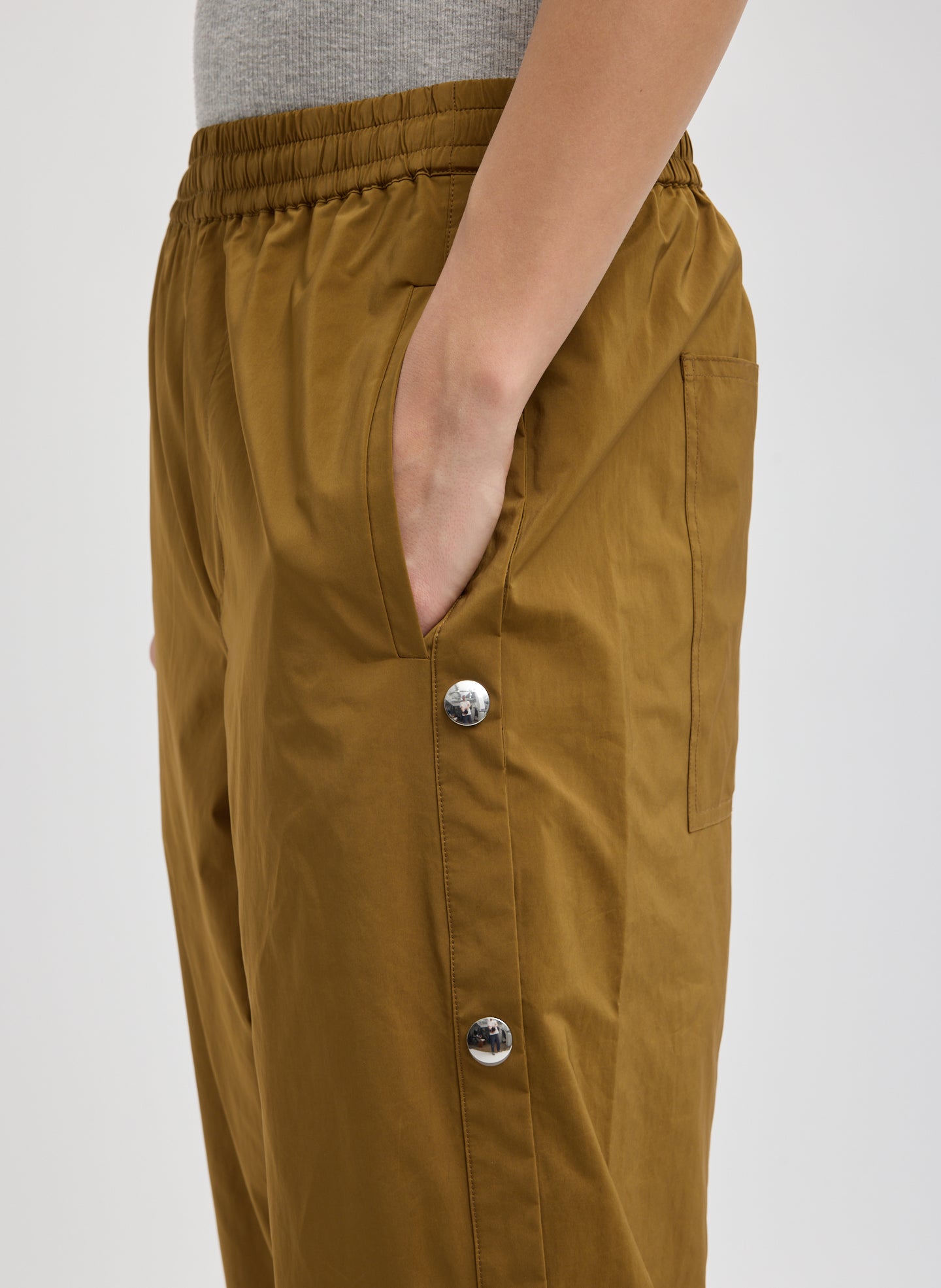 Nylon Snap Jogger | Tibi