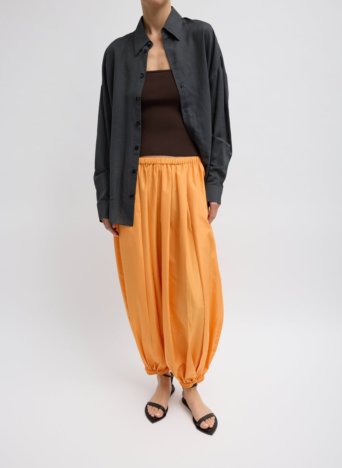 Summer Nylon Zeppelin Pant | Tibi