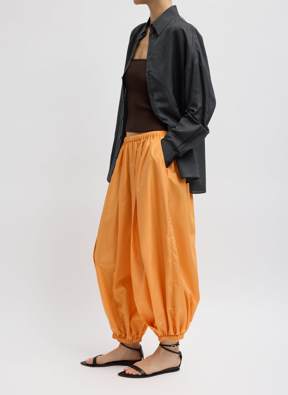Summer Nylon Zeppelin Pant | Tibi