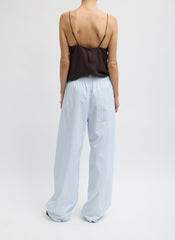 Garment Dyed Silky Cotton Winslow Pull On Pant | Tibi