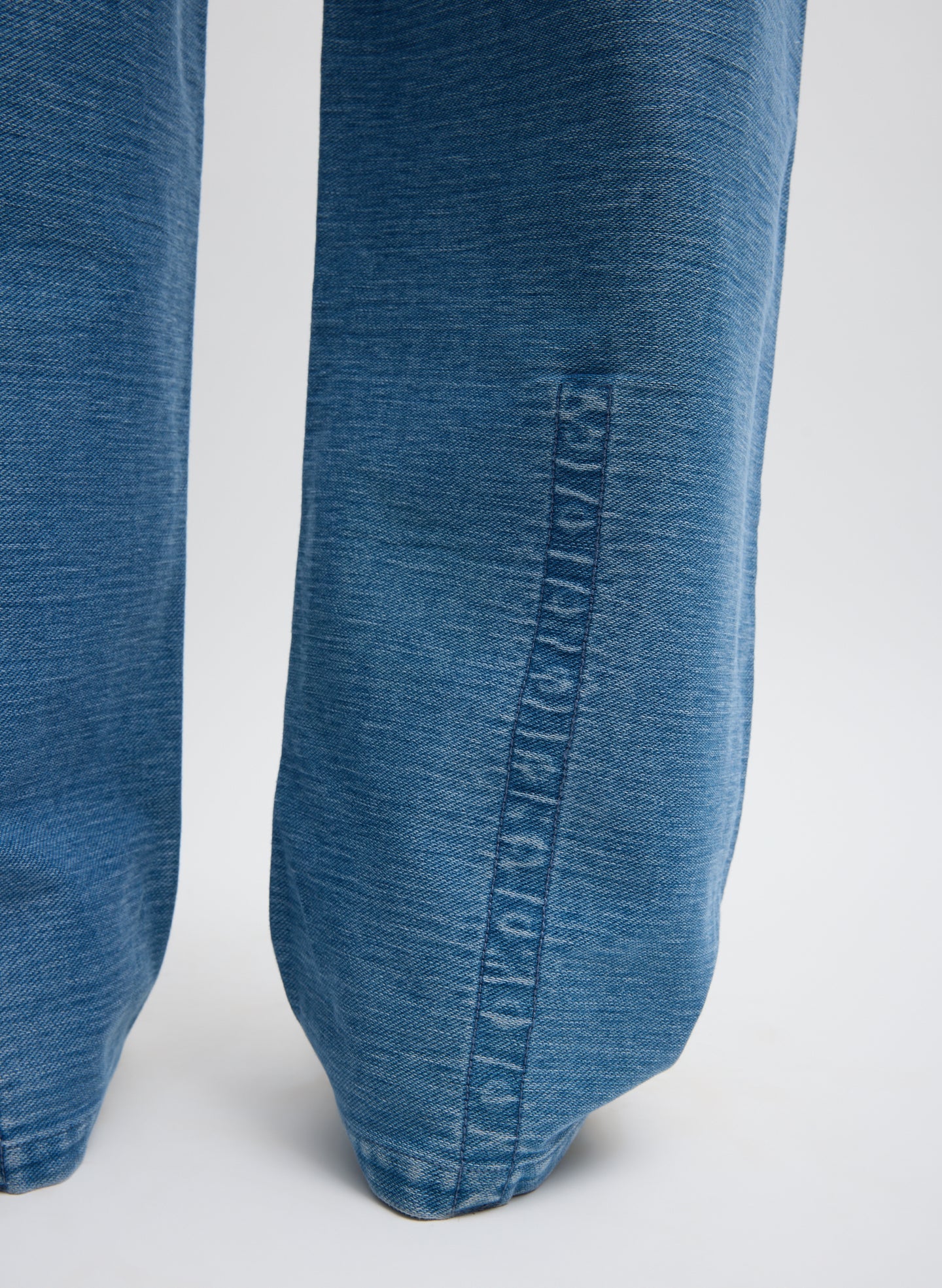 Denim Interlock Mica Jean | Tibi