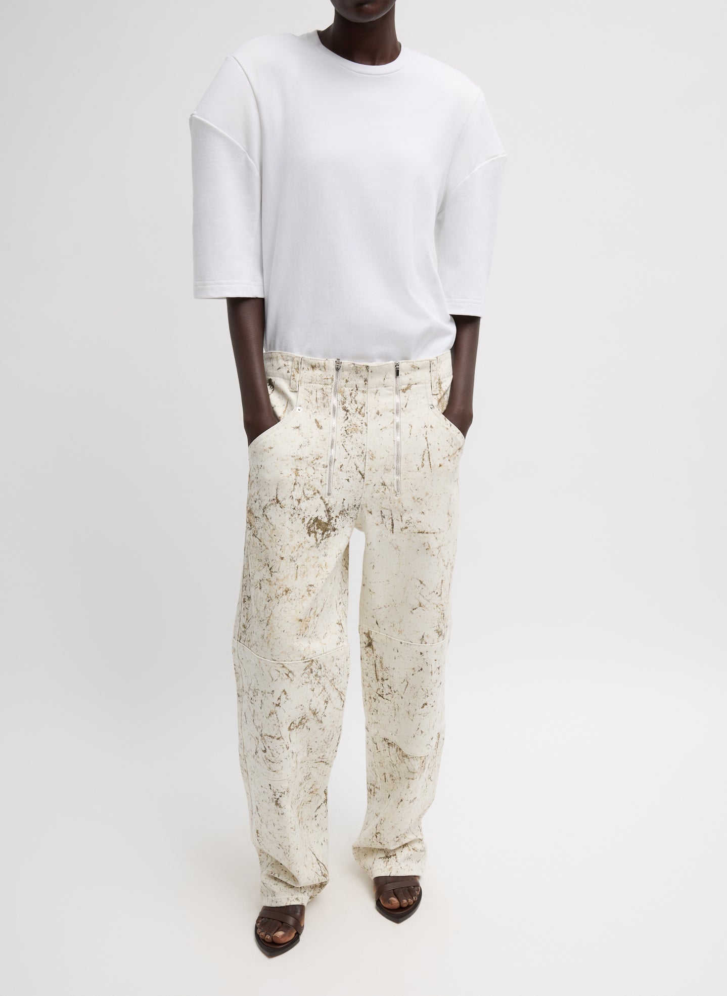 Calcimin Denim Fischer Jean | Tibi