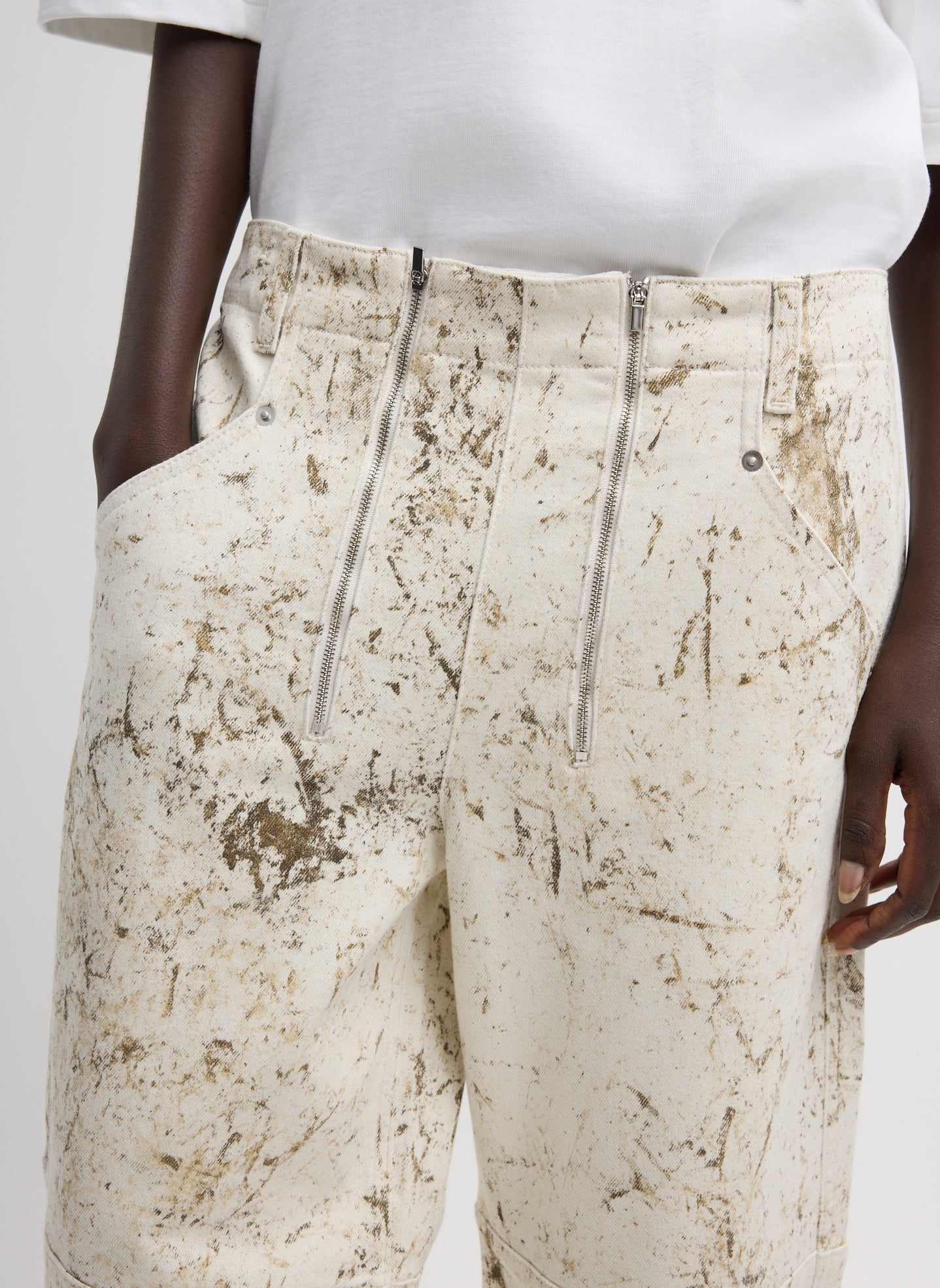 Calcimin Denim Fischer Jean | Tibi