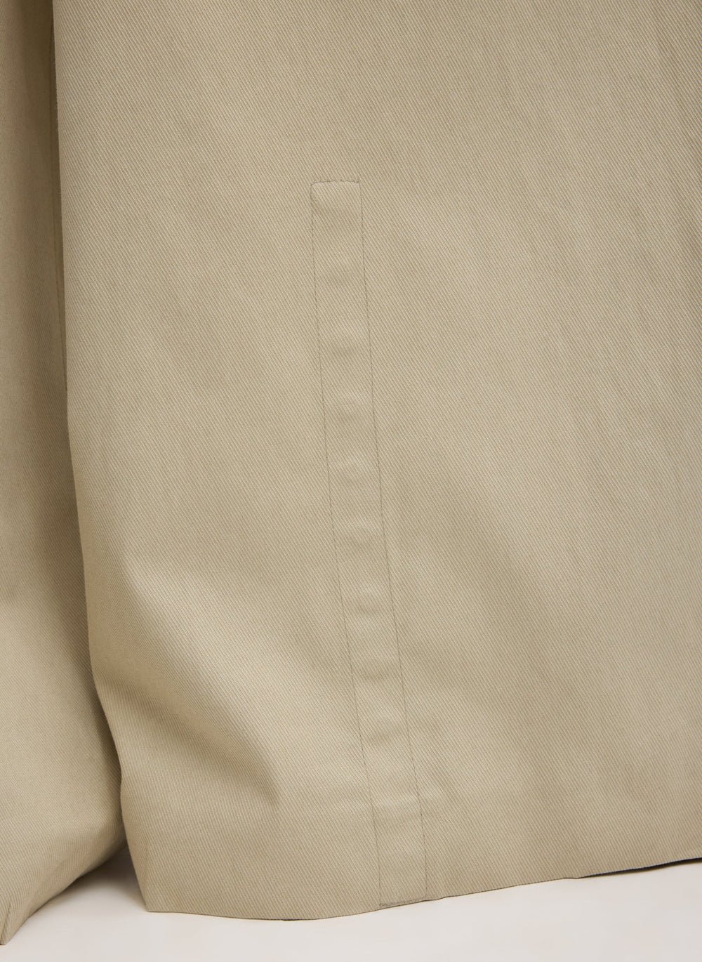 Luxe Spring Twill Tucked Pleated Wide Leg Trouser | Tibi