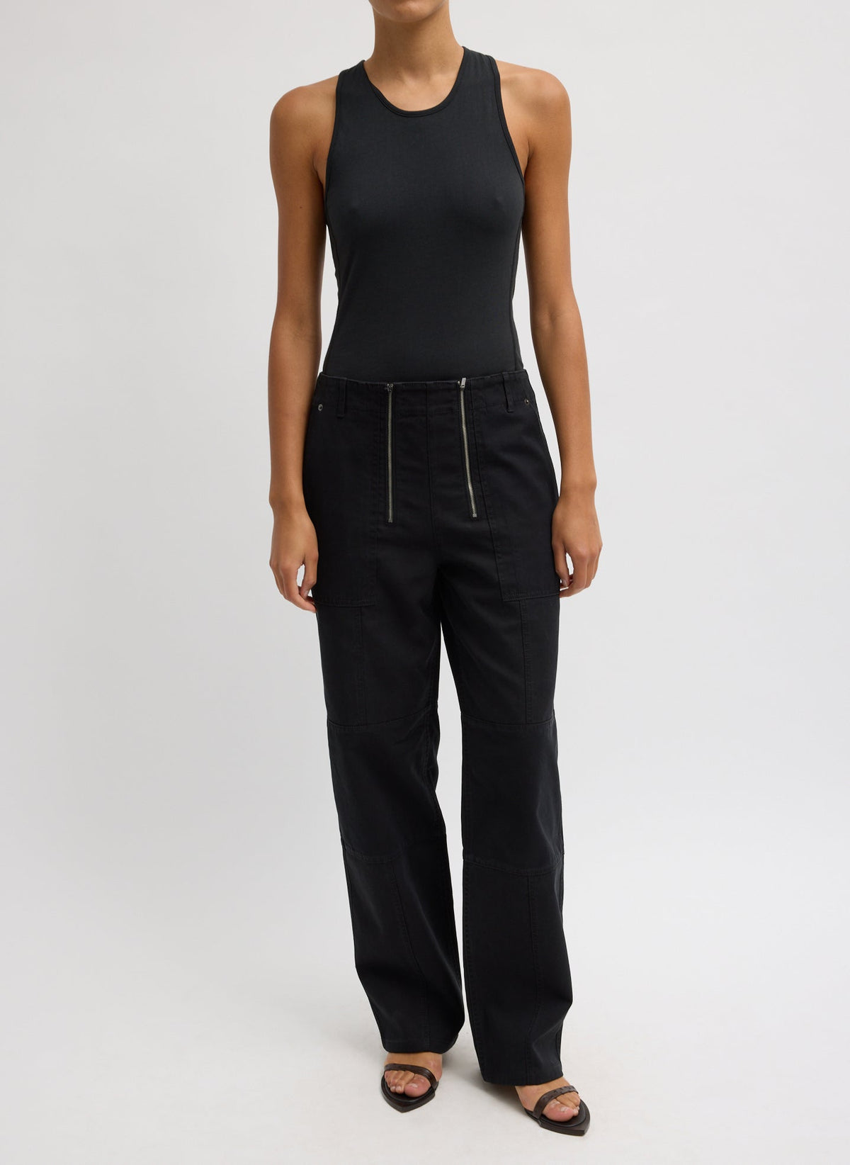 Patchwork Twill Cargo Fischer Jean | Tibi