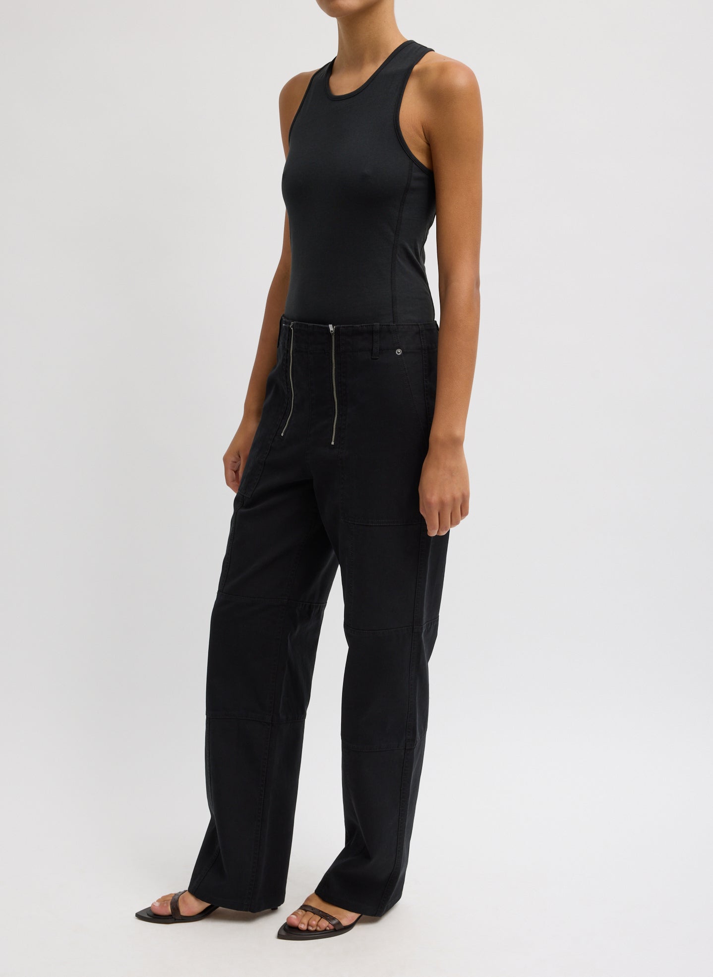 Patchwork Twill Cargo Fischer Jean | Tibi