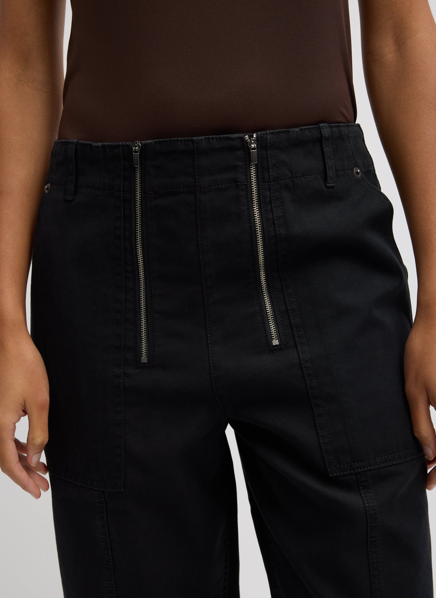 Patchwork Twill Cargo Fischer Jean | Tibi