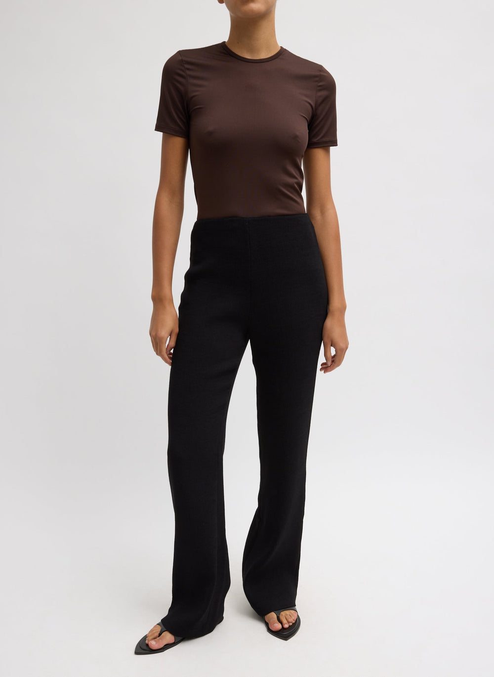 Viscose Plisse Corbit Pant | Tibi