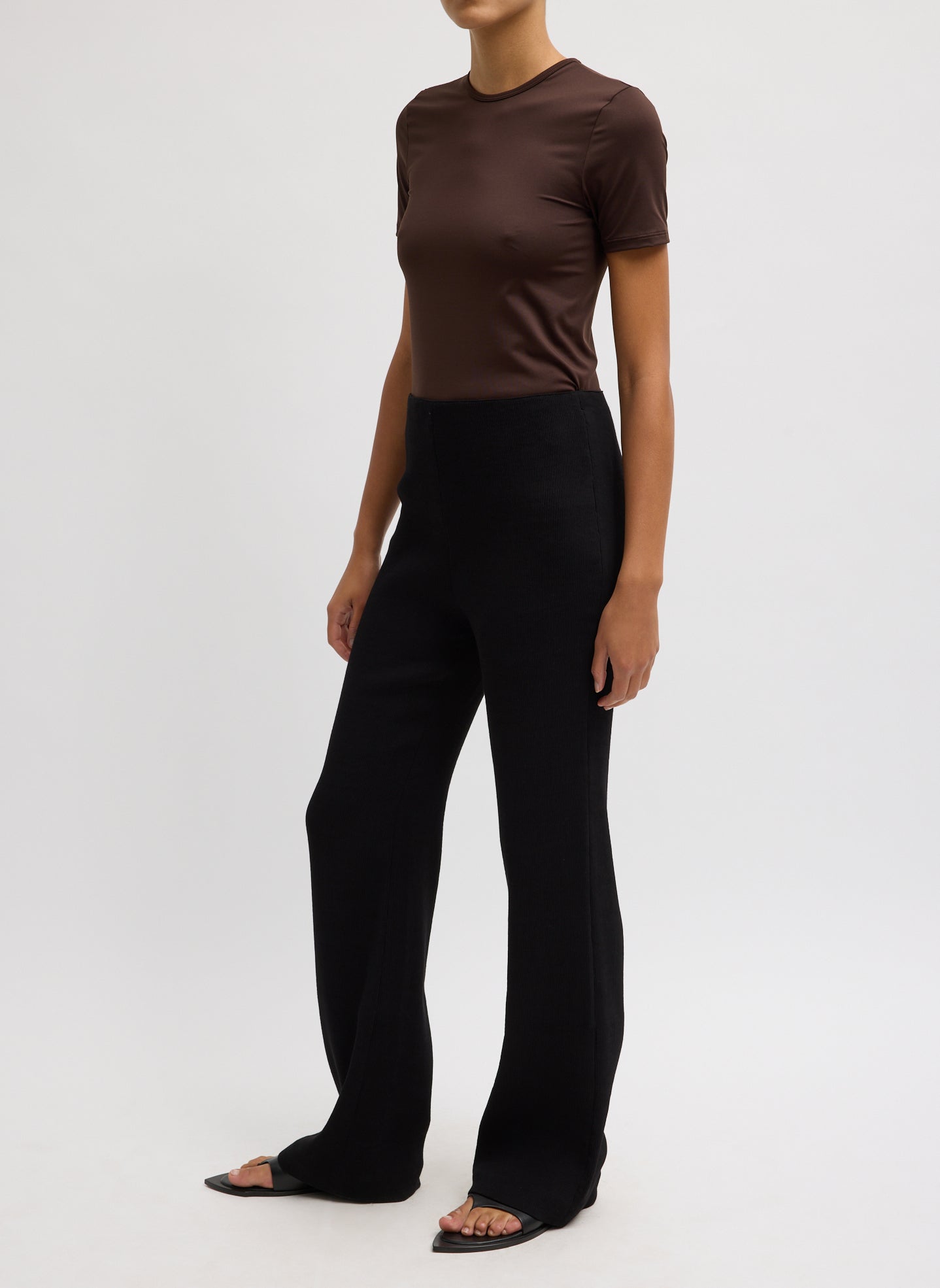 Viscose Plisse Corbit Pant | Tibi