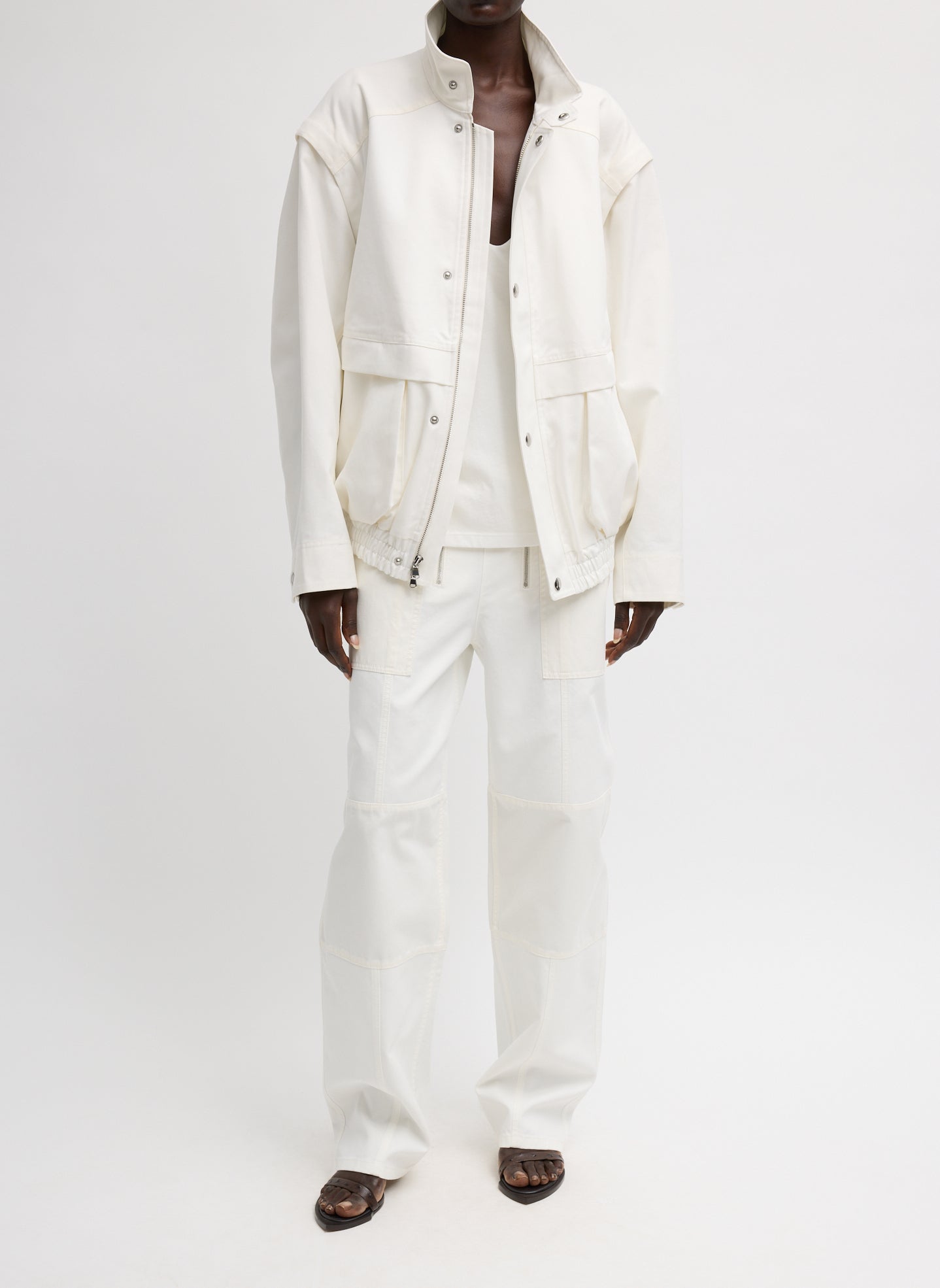 Patchwork Twill Cargo Fischer Jean | Tibi