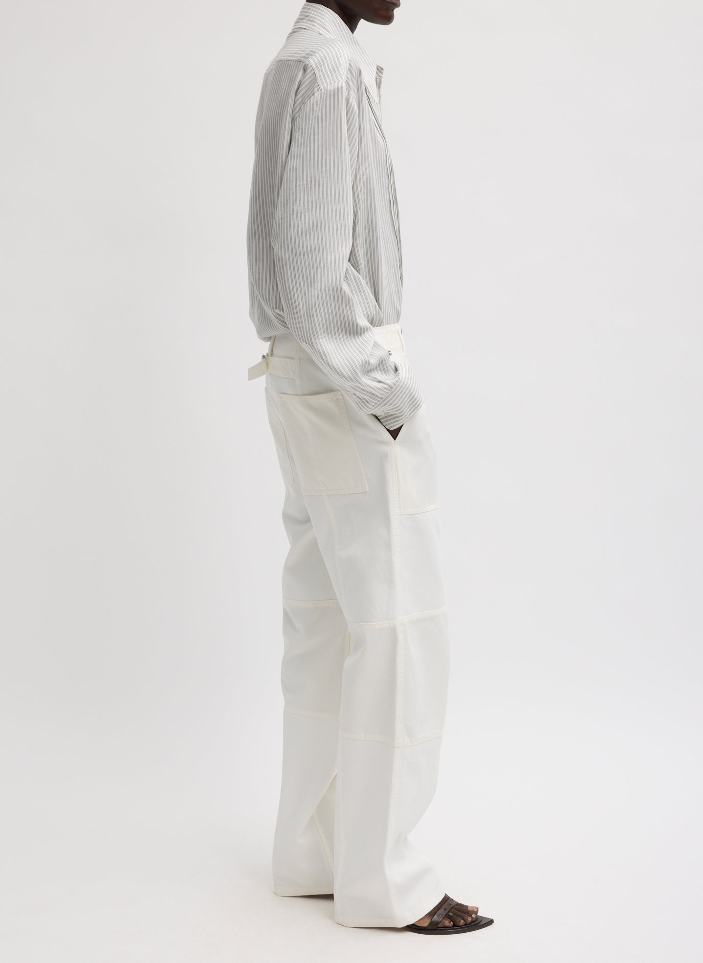 Patchwork Twill Cargo Fischer Jean | Tibi