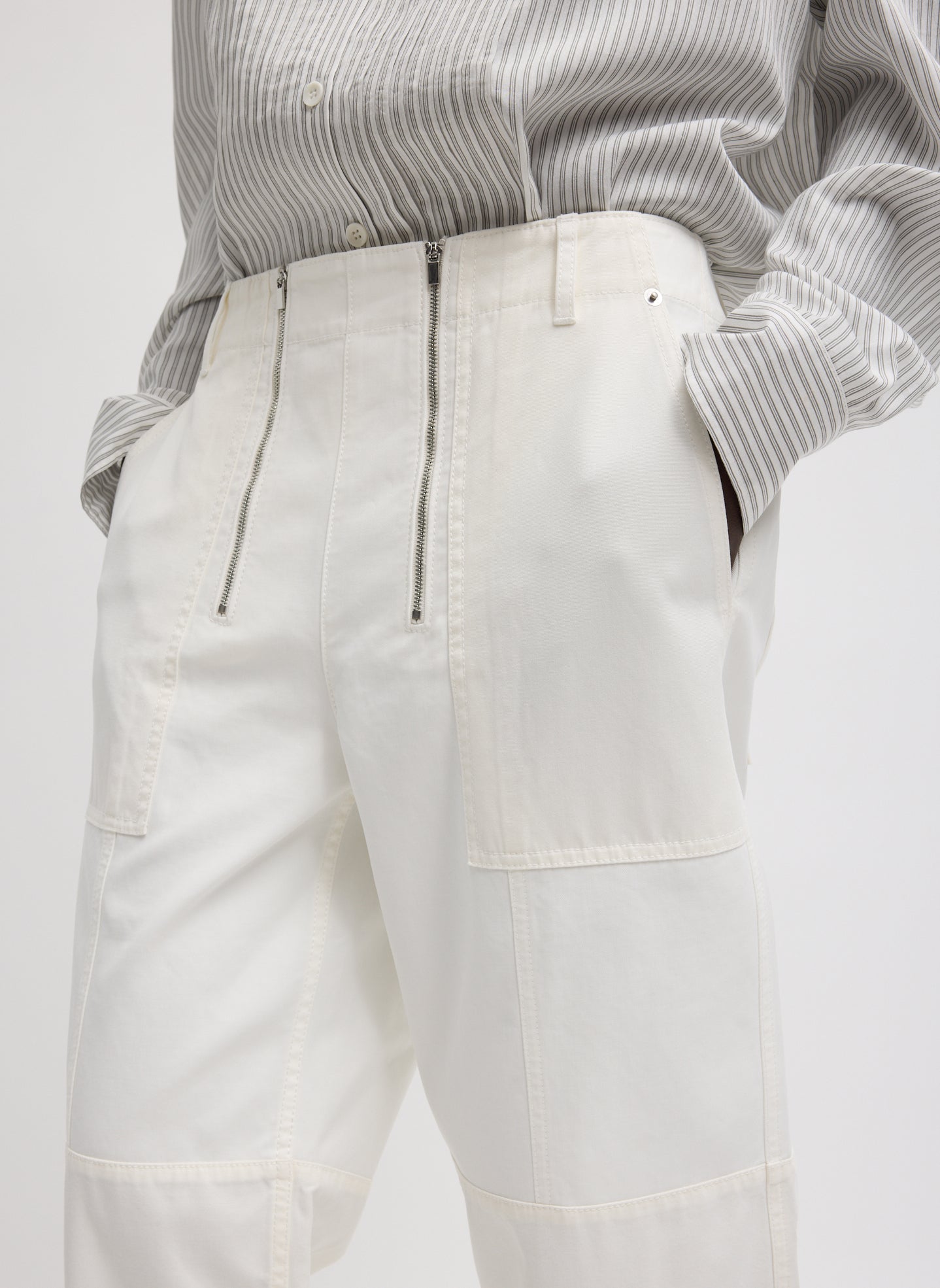 Patchwork Twill Cargo Fischer Jean | Tibi