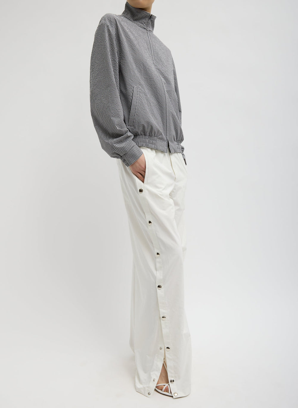 Nylon Snap Pull On Jogger | Tibi