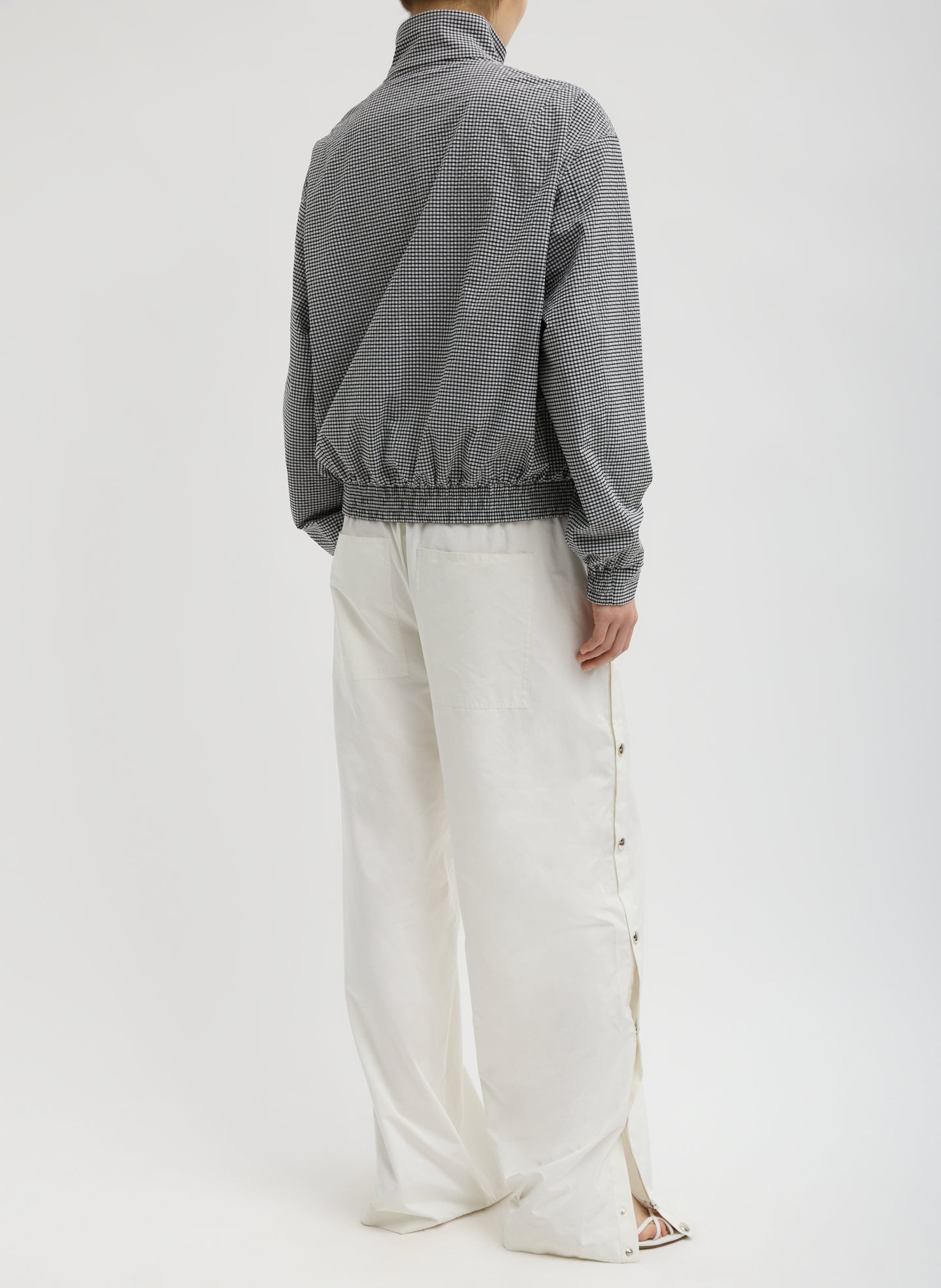 Nylon Snap Pull On Jogger | Tibi
