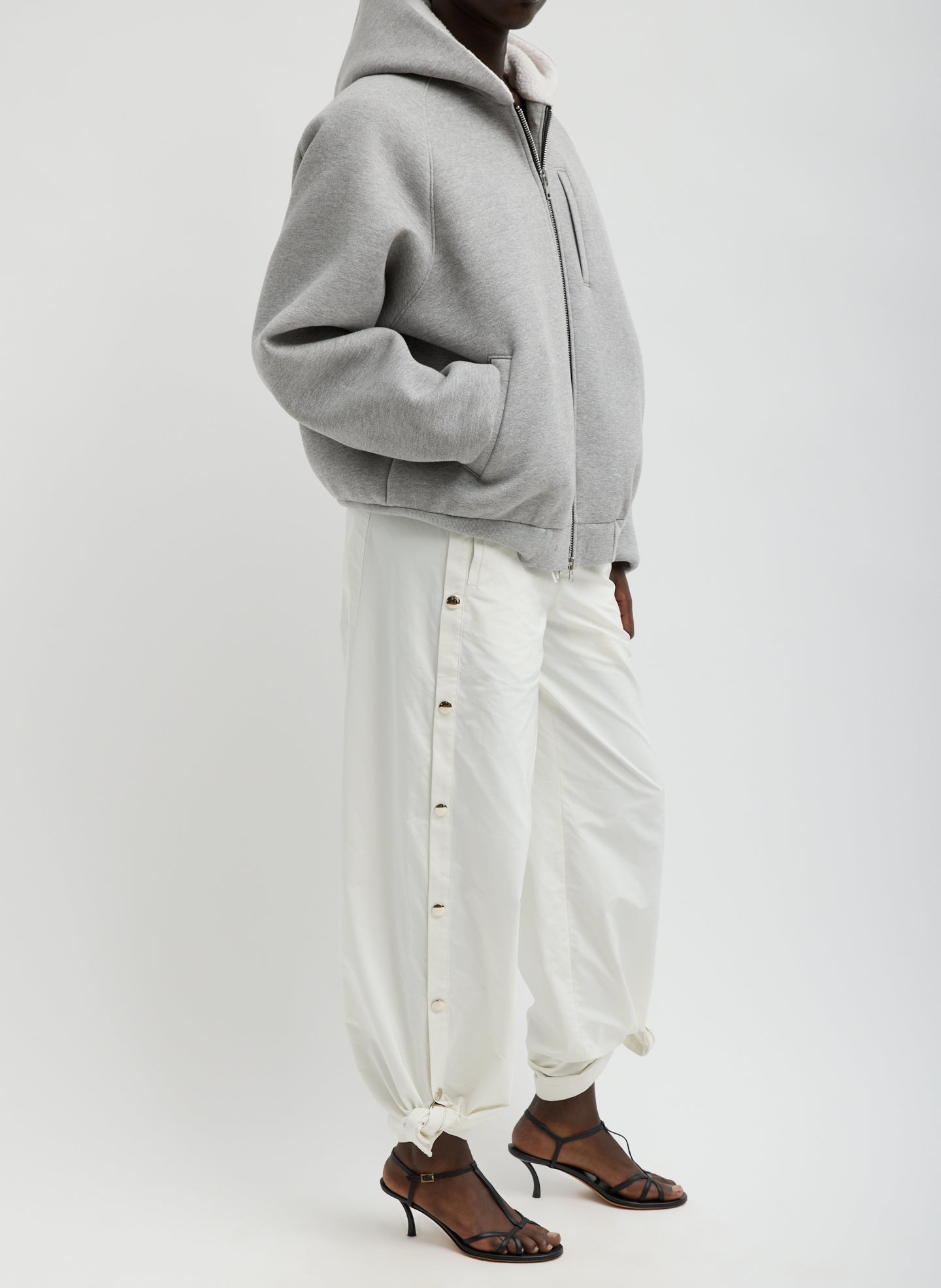 Nylon Snap Pull On Jogger | Tibi