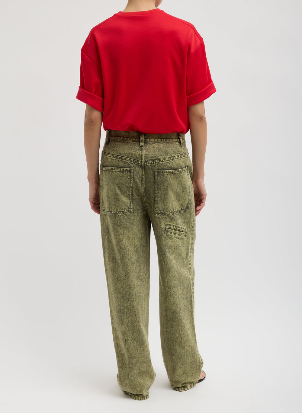 Lab Washed Denim Dennis Jean | Tibi