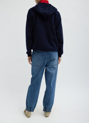 Zippered Denim Jogger | Tibi
