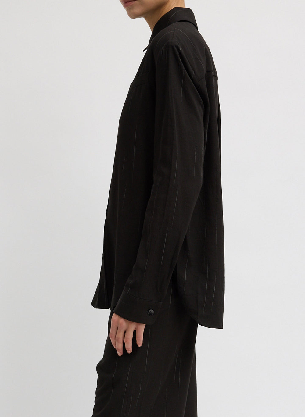 Viscose Suiting Detached Shirt | Tibi