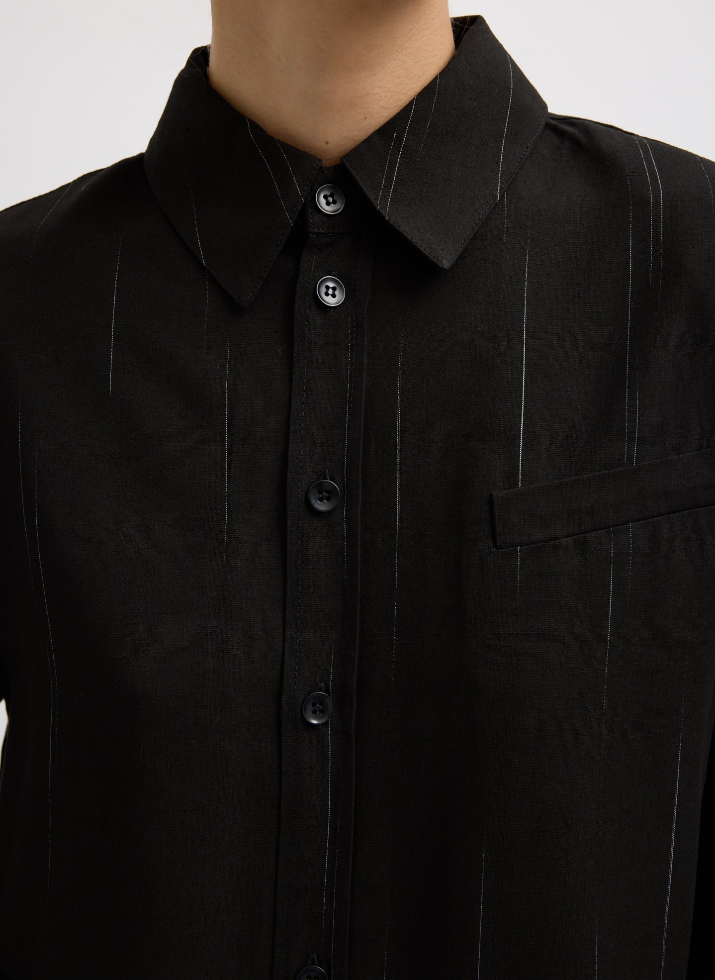 Viscose Suiting Detached Shirt | Tibi