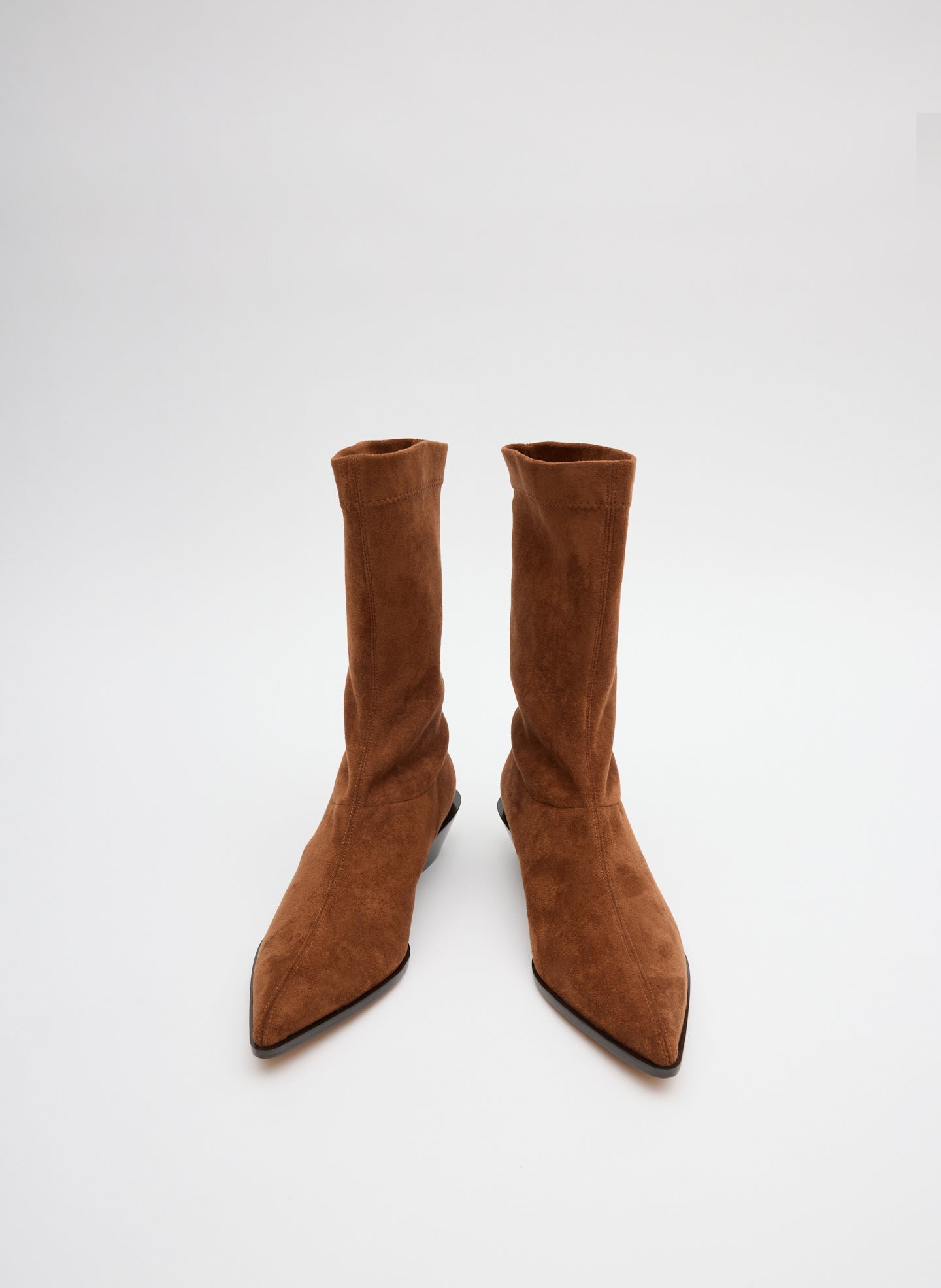 Faux Suede Leo Boot | Tibi