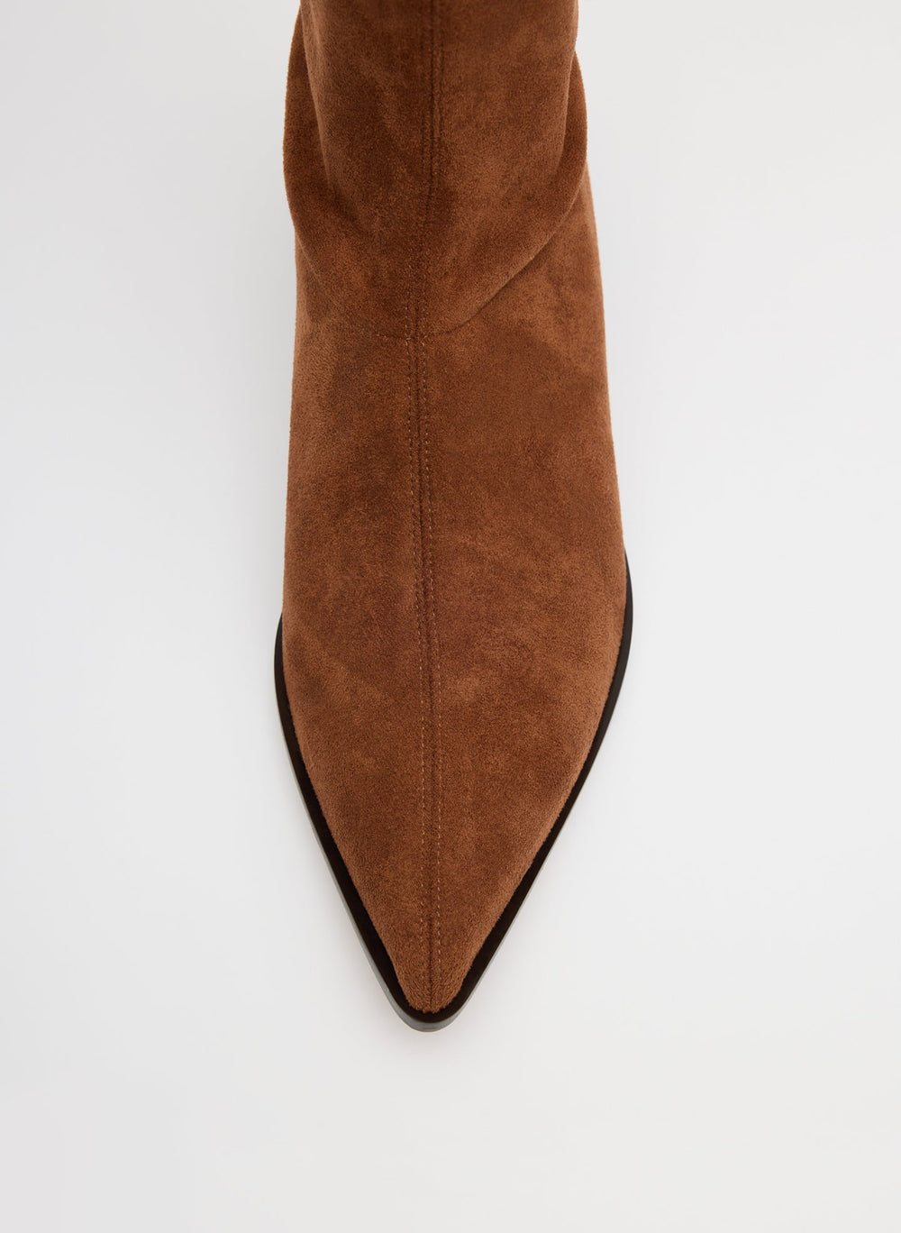 Faux Suede Bronson Boot - Narrow Calf | Tibi