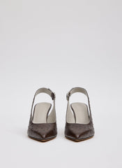 Ostrich Print Reyner Pump | Tibi